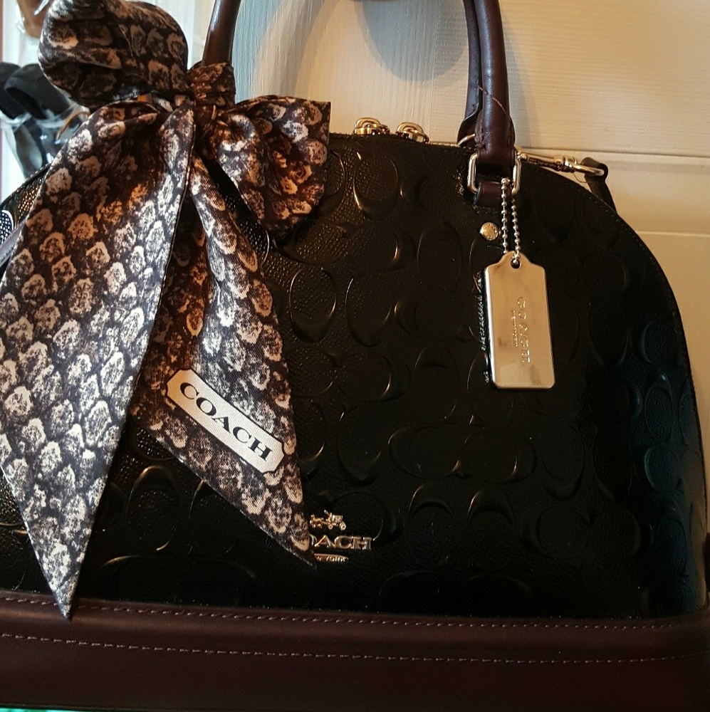 🌼Coach Sierra Set w/Scarf/heel charm & Wallet🌼